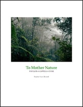 To Mother Nature SATB choral sheet music cover